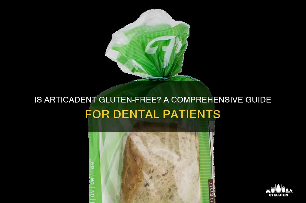 is articadent gluten free