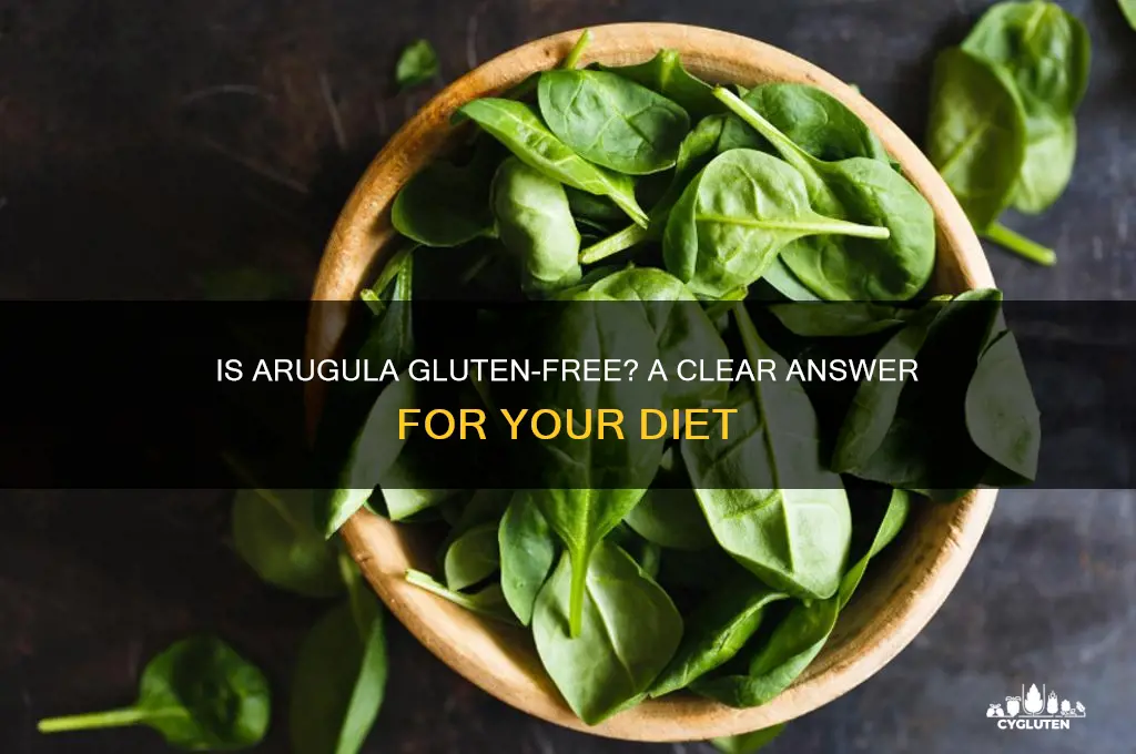 is arugula gluten free