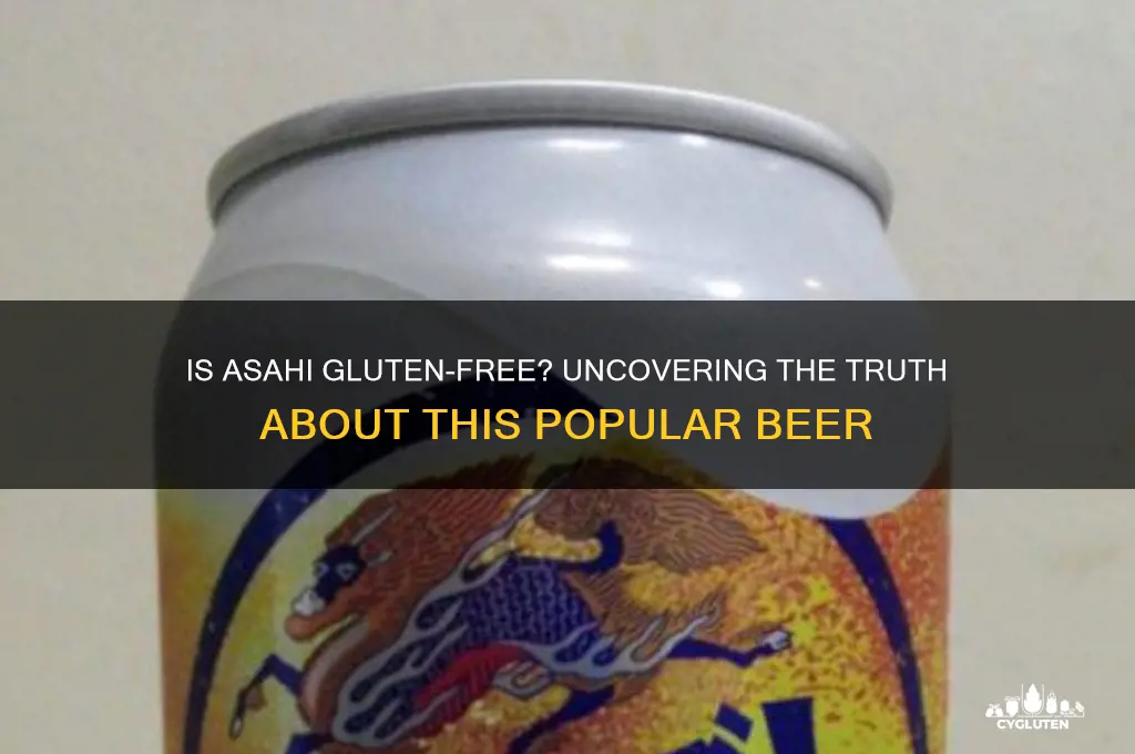 is asahi gluten-free