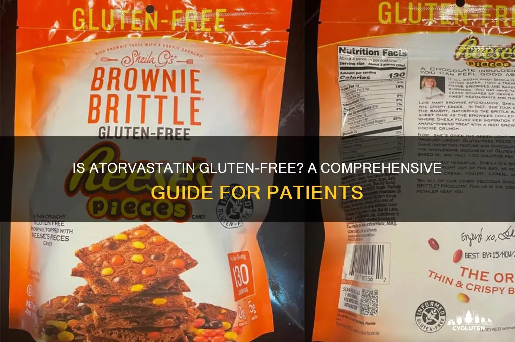 is atorvastatin gluten free