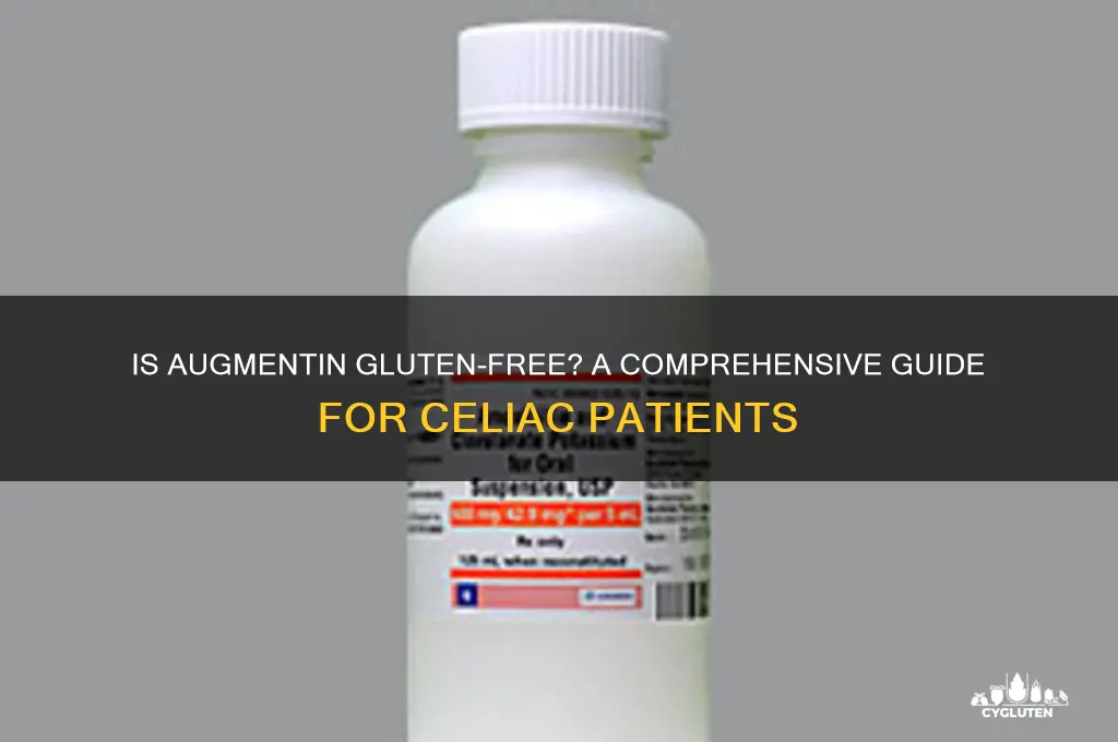 is augmentin gluten-free