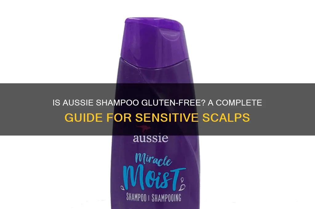 is aussie shampoo gluten free