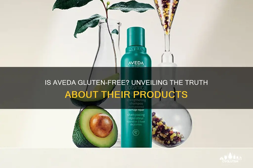 is aveda gluten free