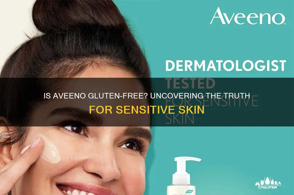 is aveeno gluten-free