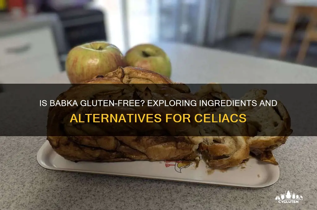 is babka gluten free