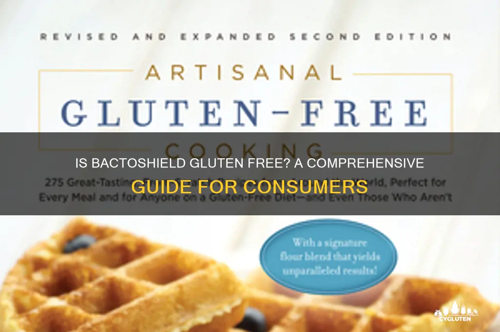 is bactoshield gluten free