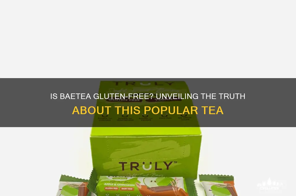 is baetea gluten free