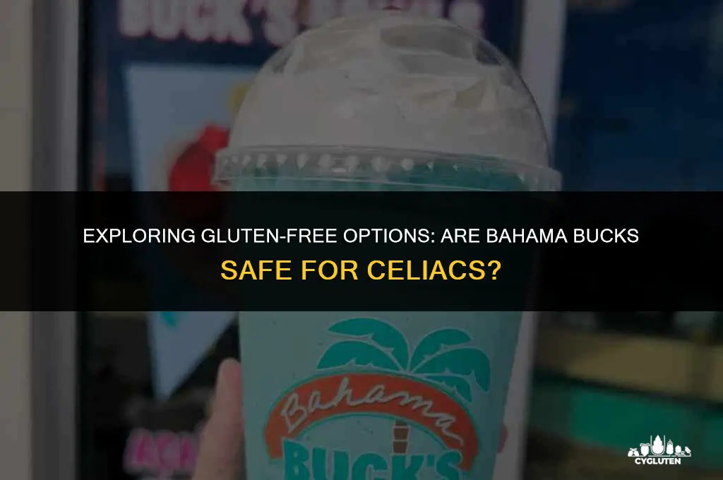 is bahama bucks gluten free
