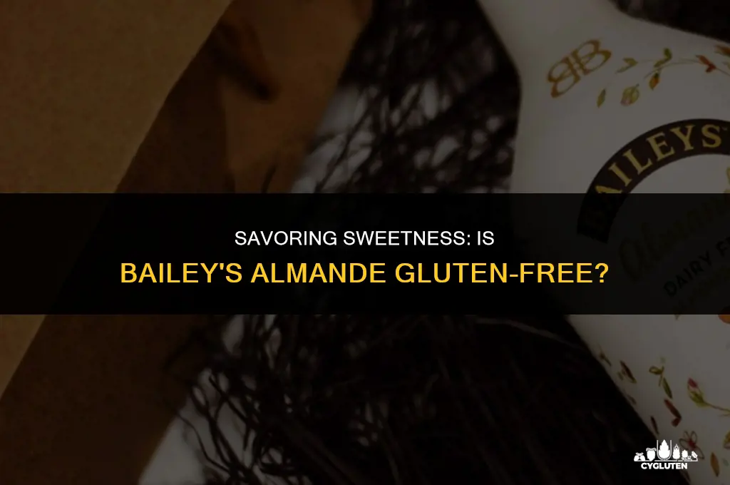 is baileys almande gluten free