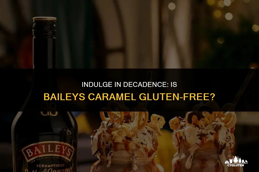 is baileys caramel gluten free