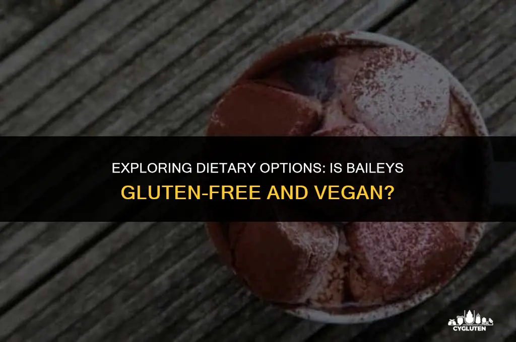 is baileys gluten free vegan