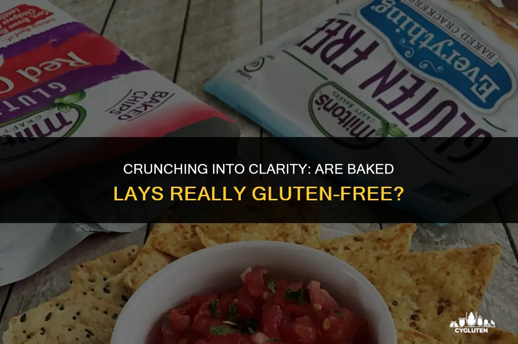 is baked lays gluten free