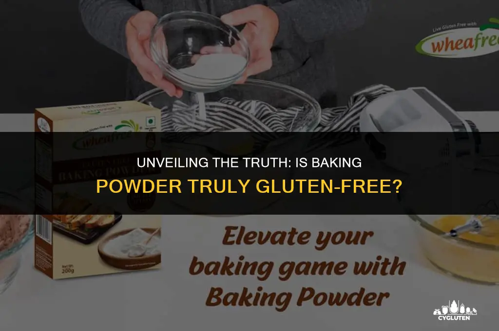 is baking poweder gluten free