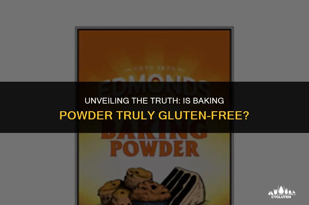 is baking power gluten free