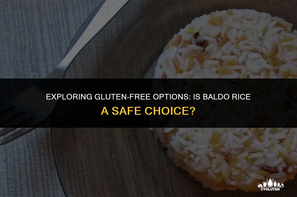 is baldo rice gluten free
