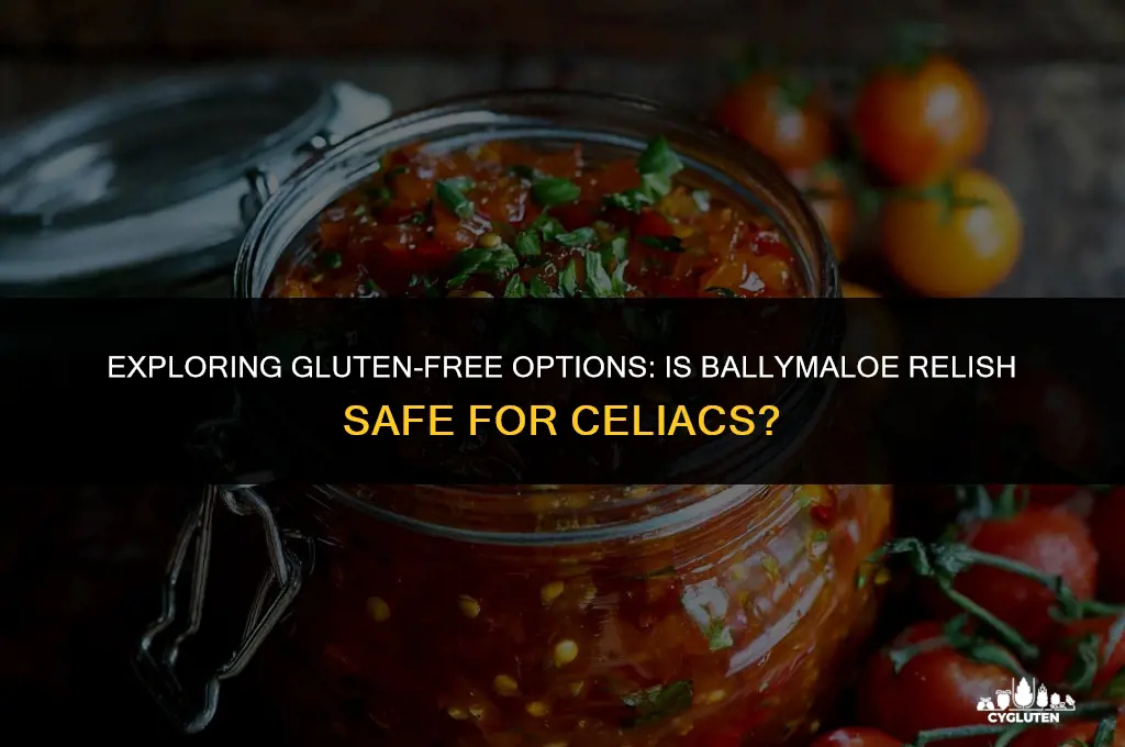 is ballymaloe relish gluten free