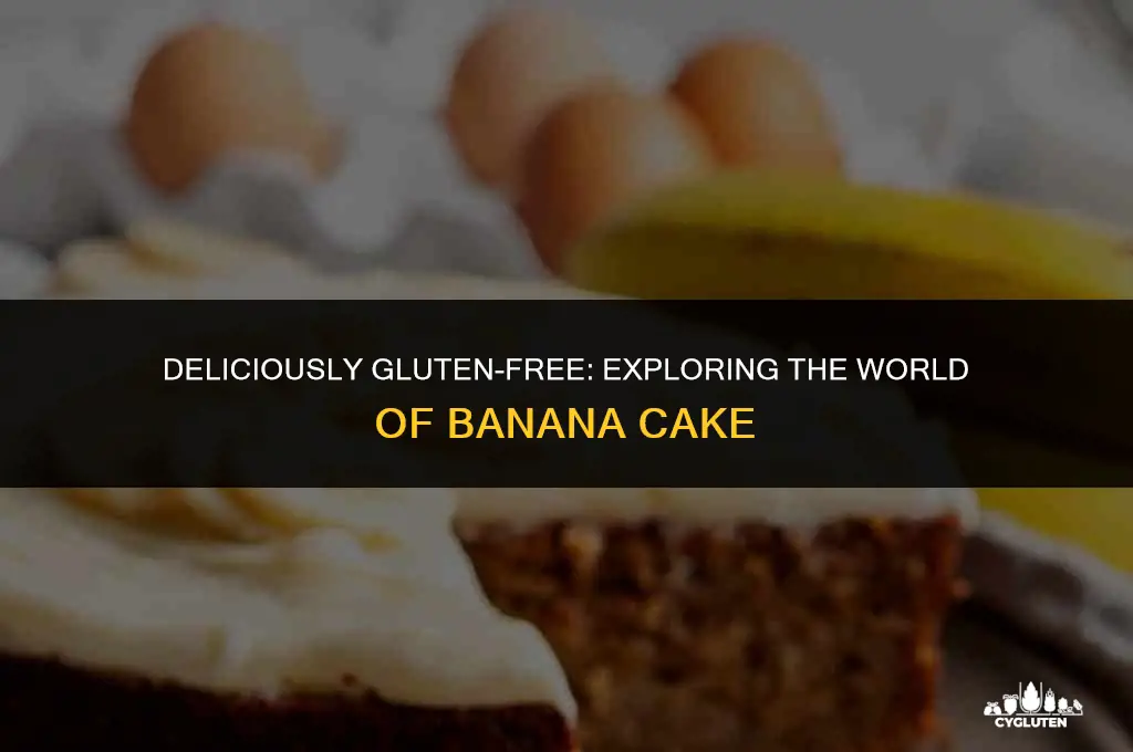 is banana cake gluten free
