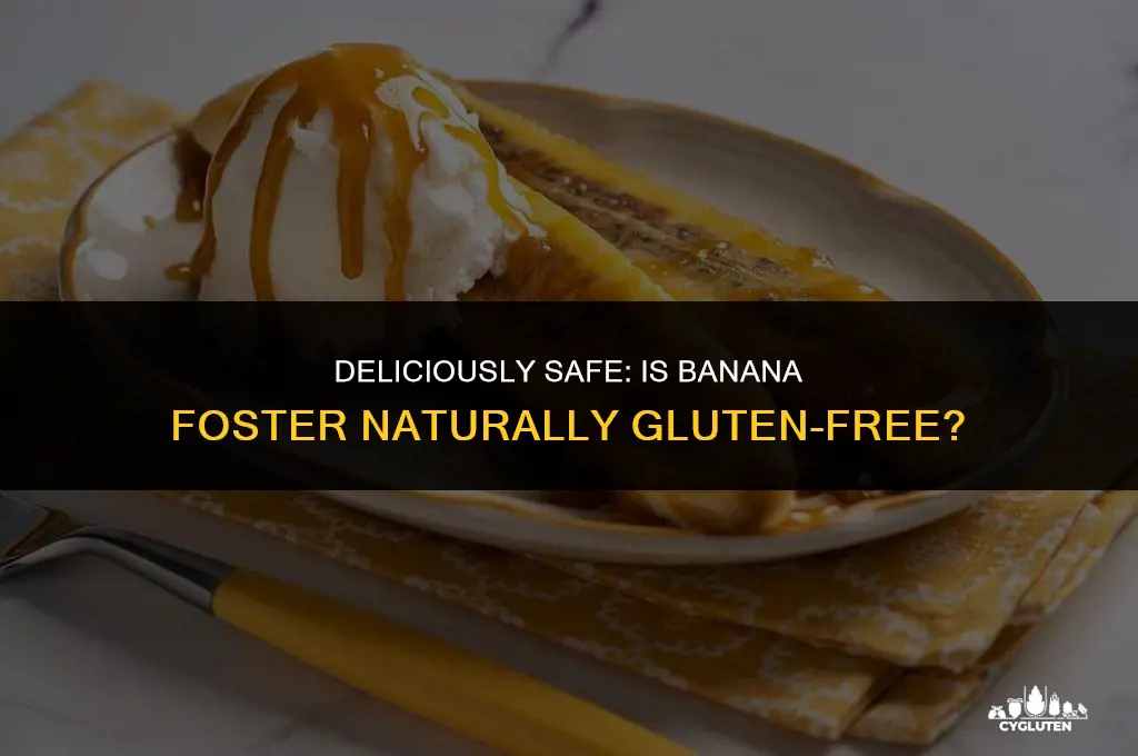 is banana foster gluten free