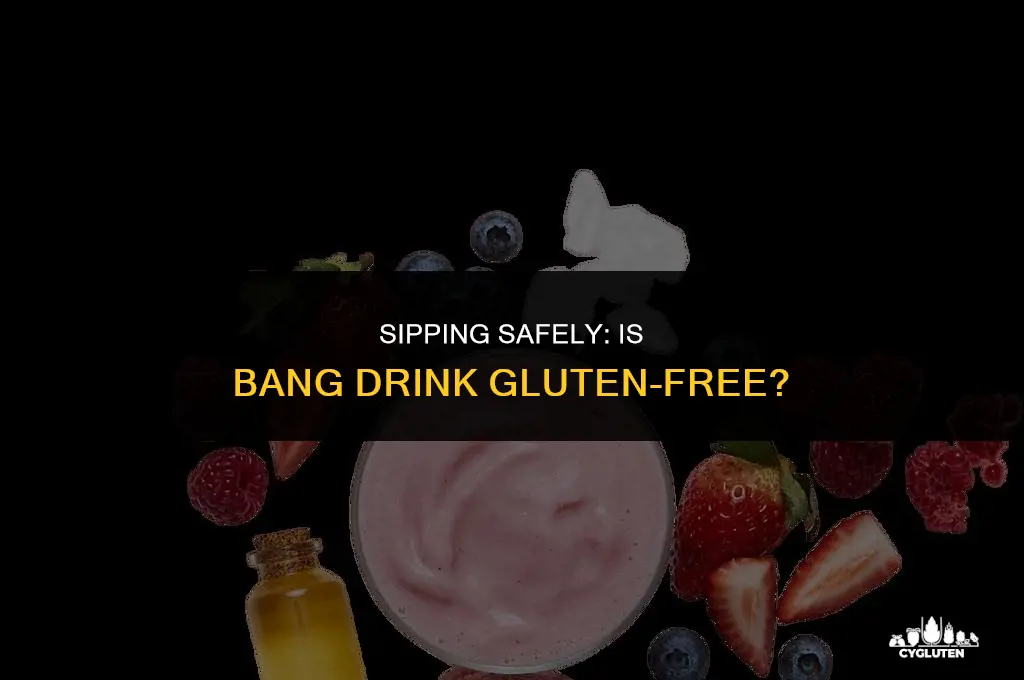 is bang drink gluten free