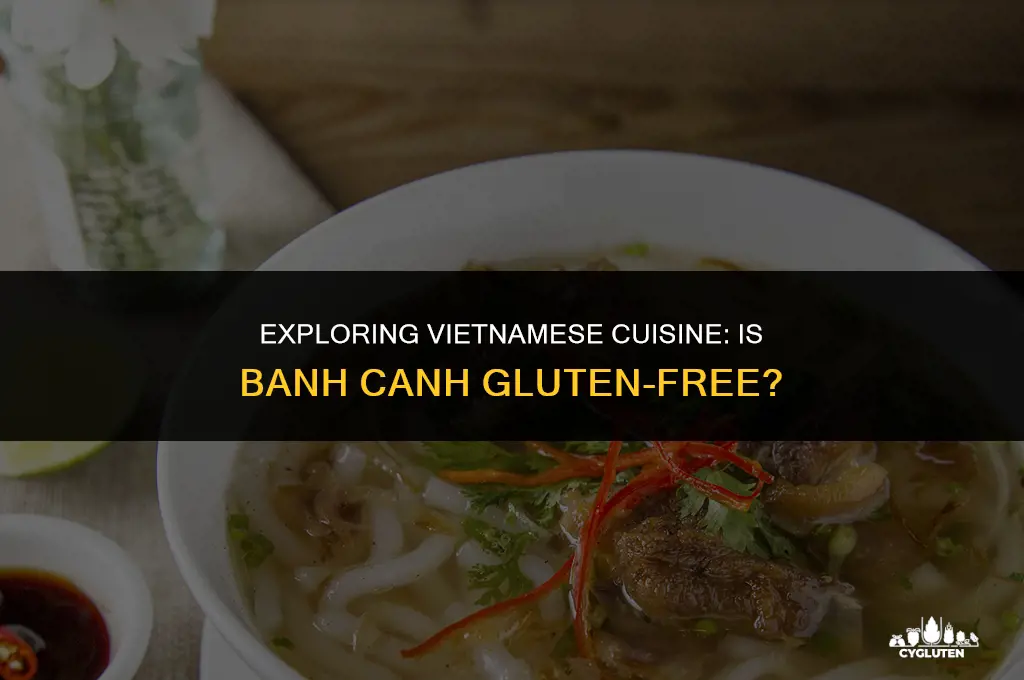 is banh canh gluten free