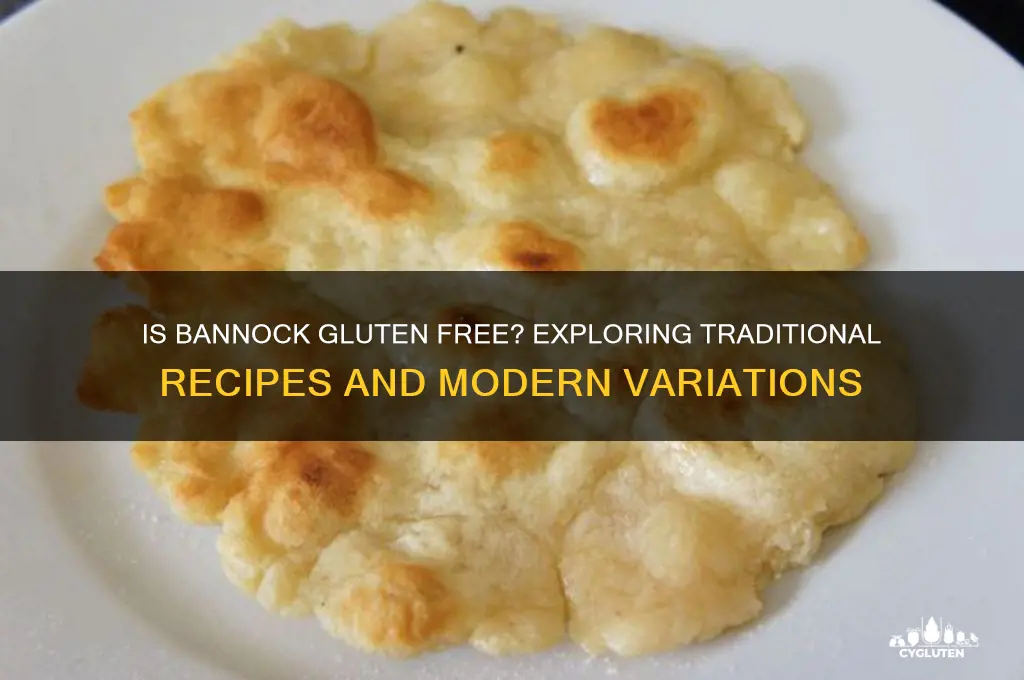 is bannock gluten free