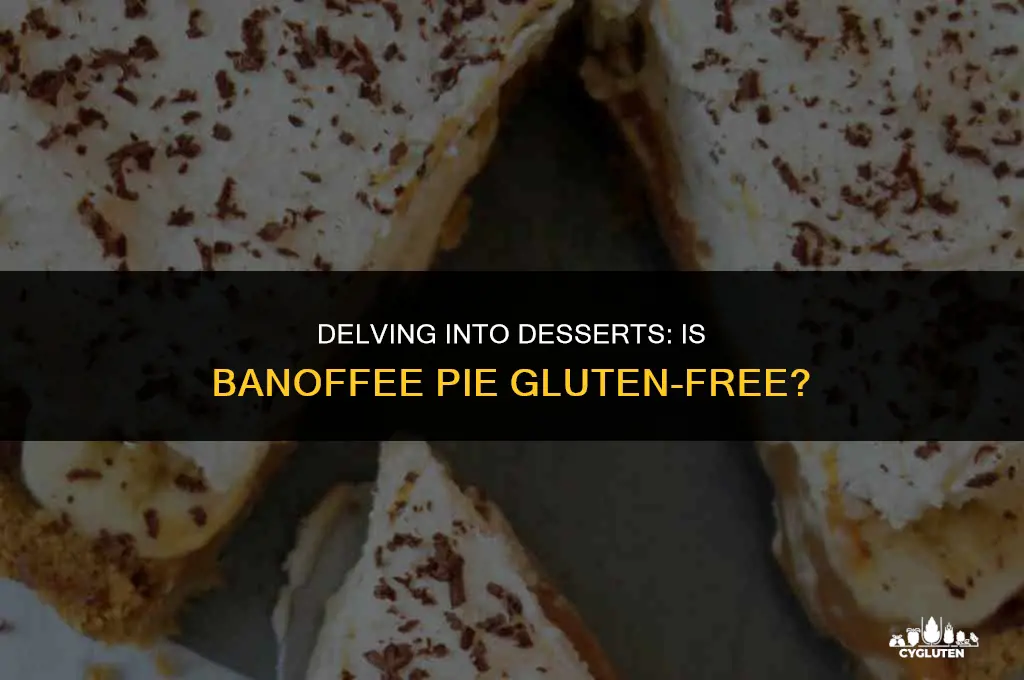 is banoffee pie gluten free