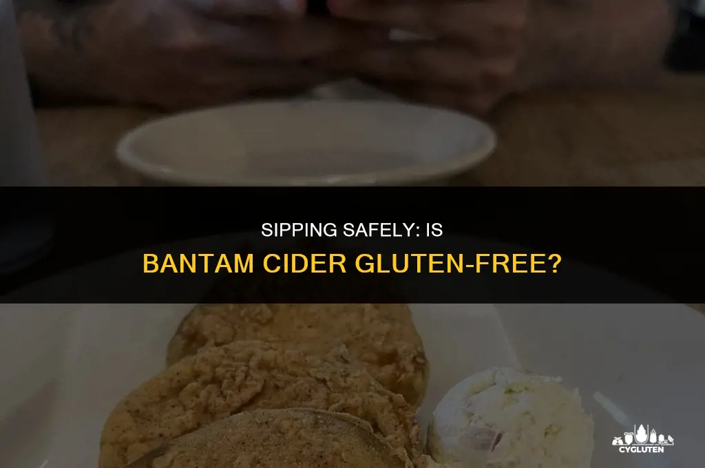 is bantam cider gluten free