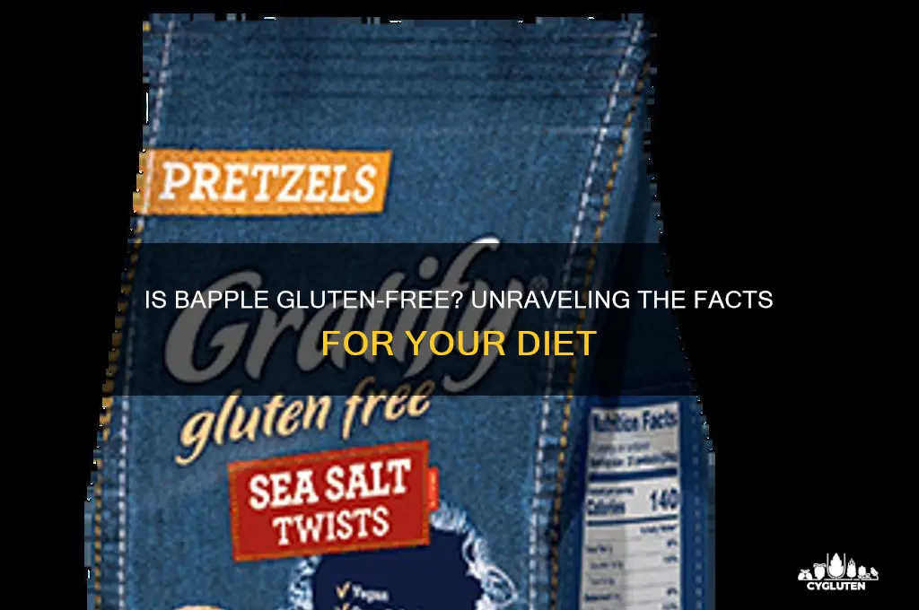 is bapple gluten free