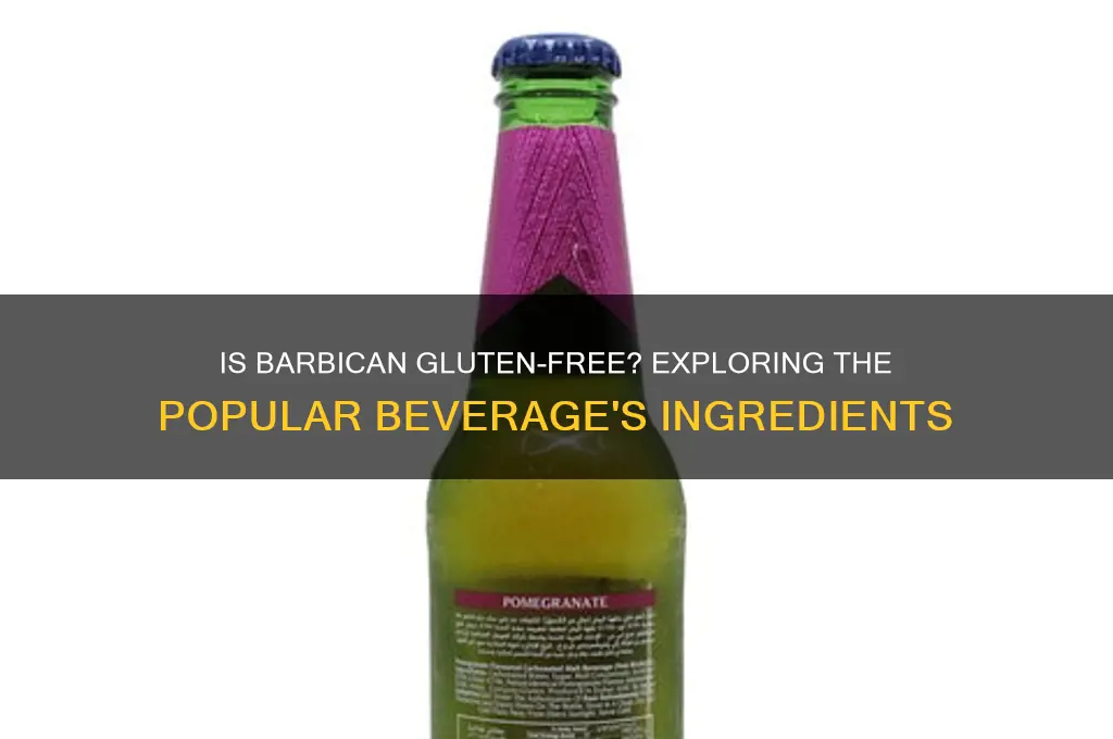is barbican gluten free