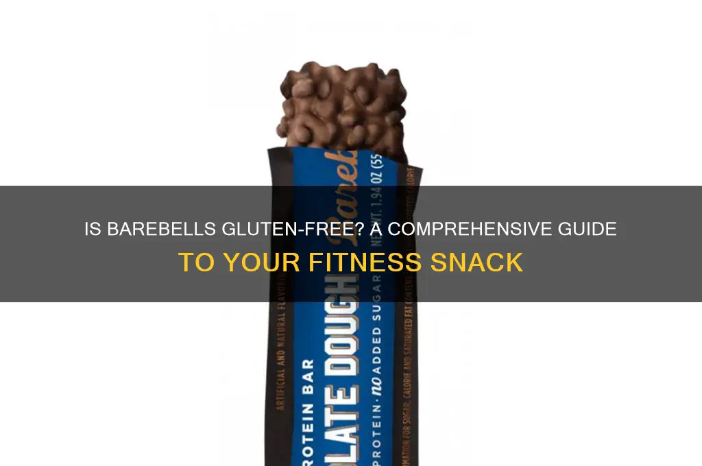 is barebells gluten free