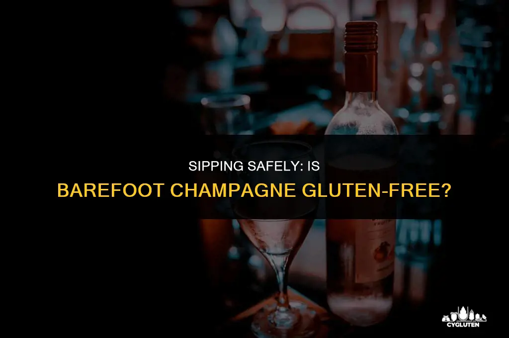 is barefoot champagne gluten free