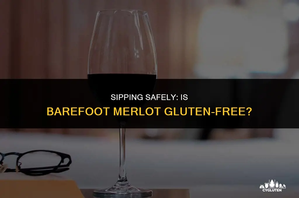 is barefoot merlot gluten free