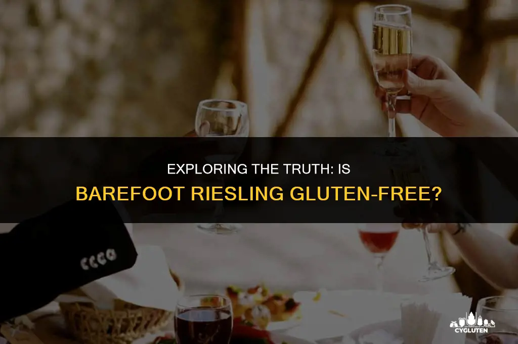 is barefoot riesling gluten free