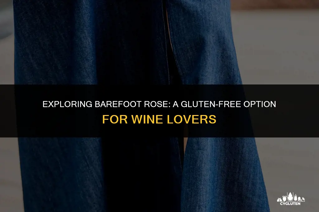 is barefoot rose gluten free
