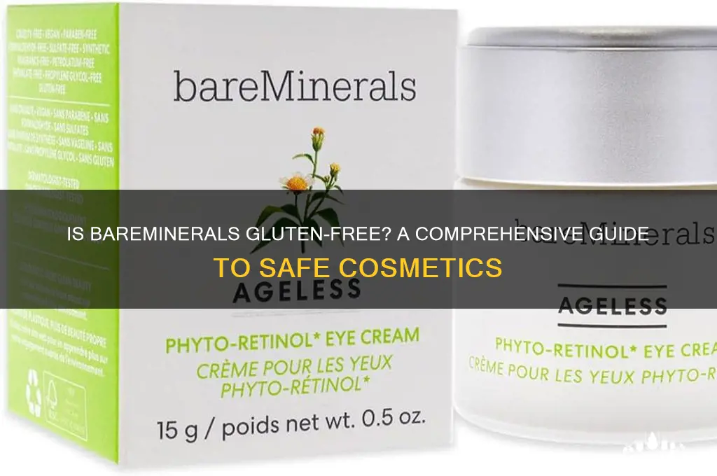 is bareminerals gluten free