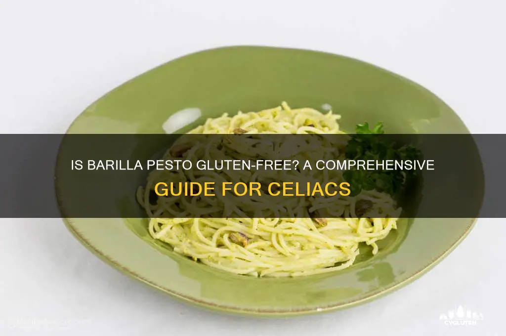 is barilla pesto gluten free