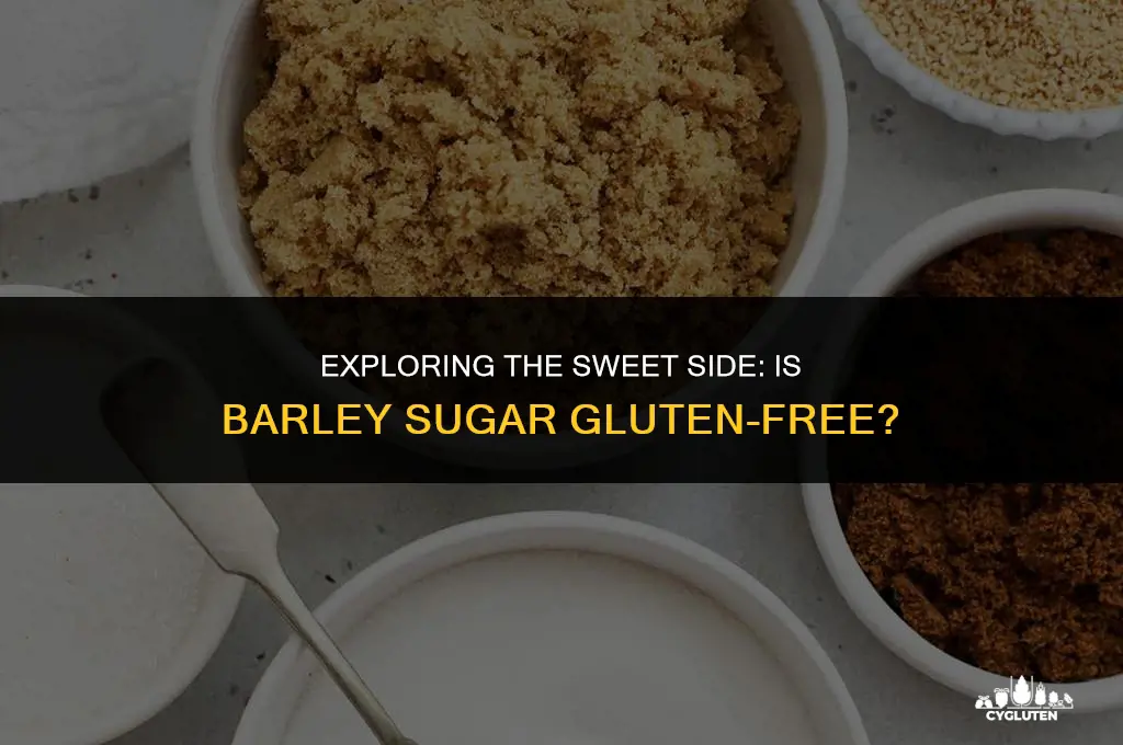 is barley sugar gluten free