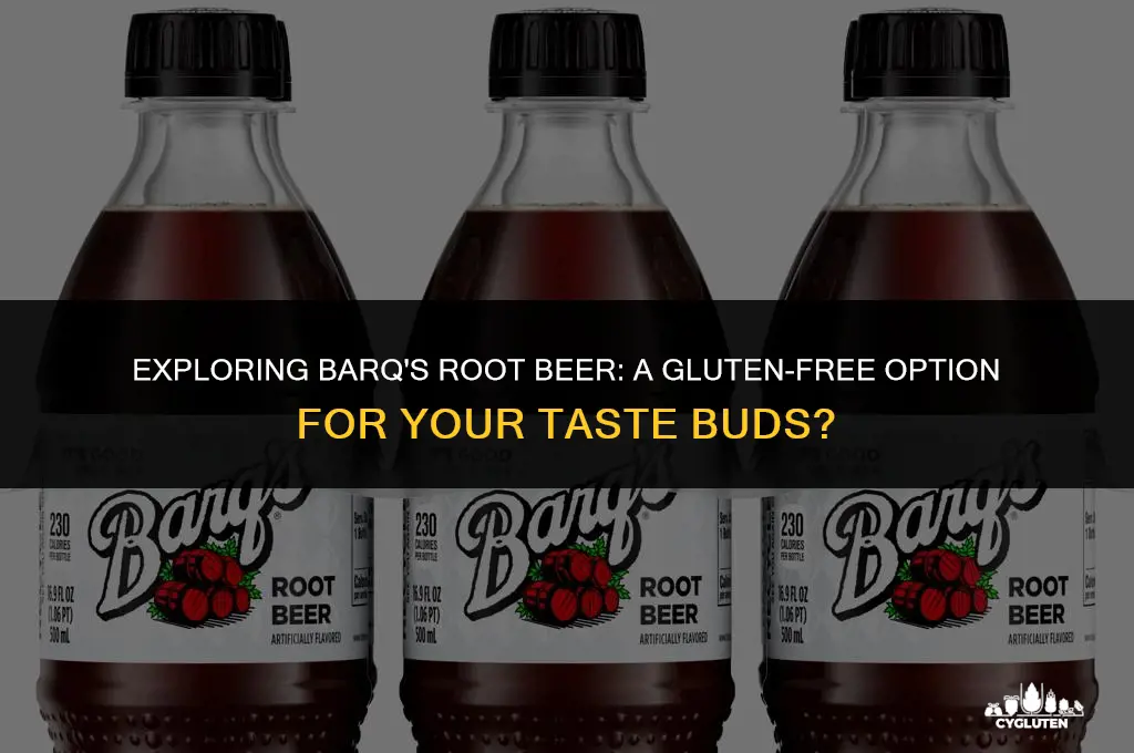 is barqs rootbeer gluten free