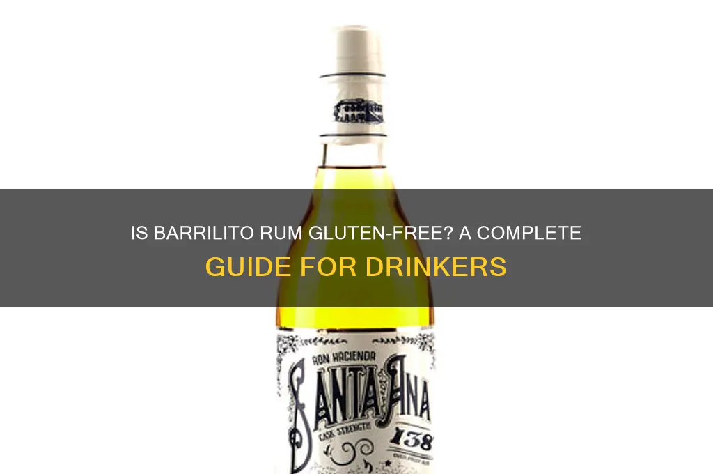 is barrilito gluten free
