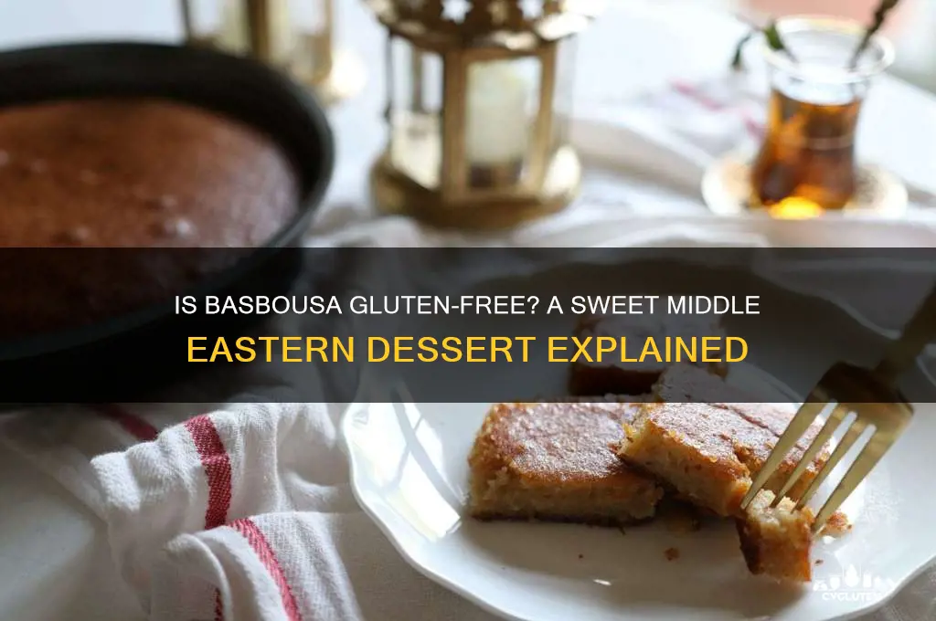 is basbousa gluten free
