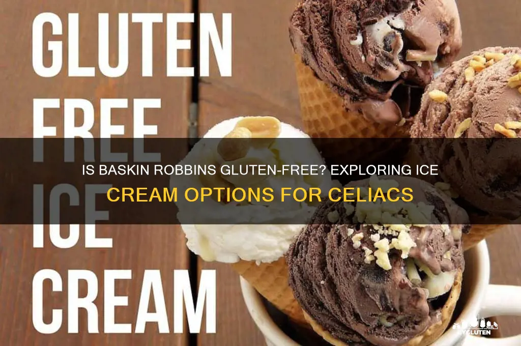 is baskin robbins gluten free