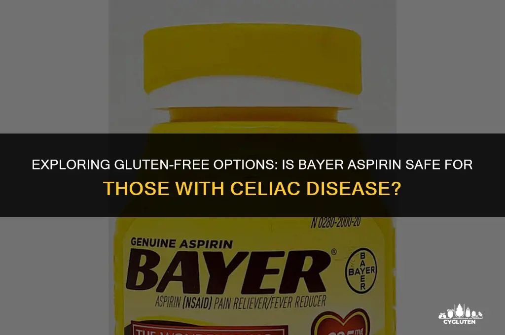 is bayer aspirin gluten free