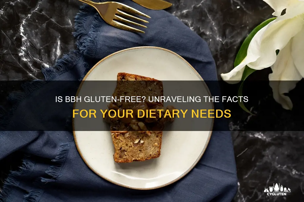 is bbh gluten free