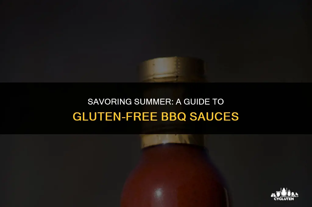 is bbq sayce gluten free