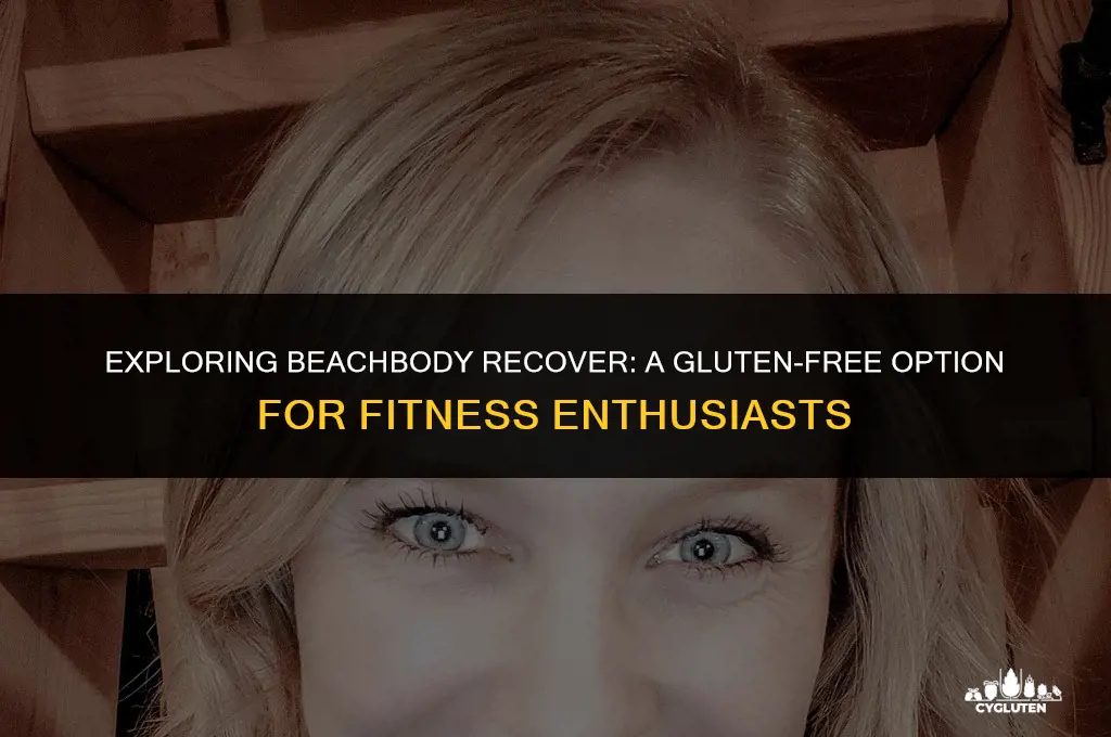 is beachbody recover gluten free