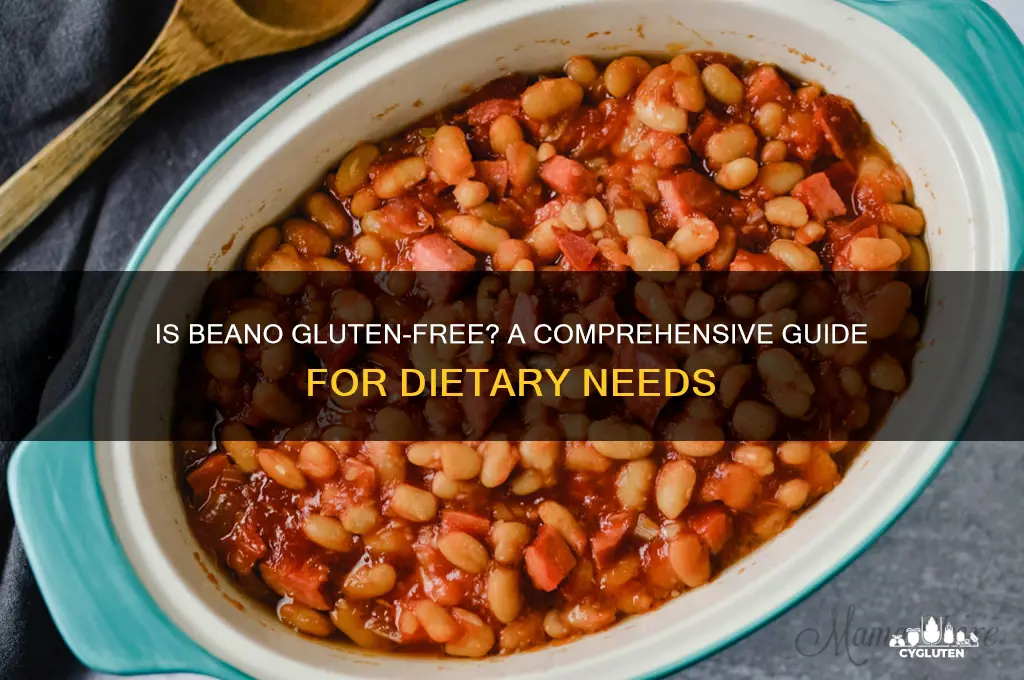 is beano gluten free