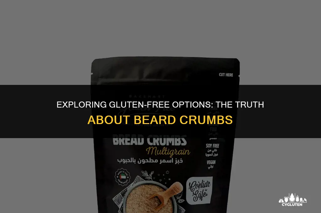 is beard crumbs gluten free