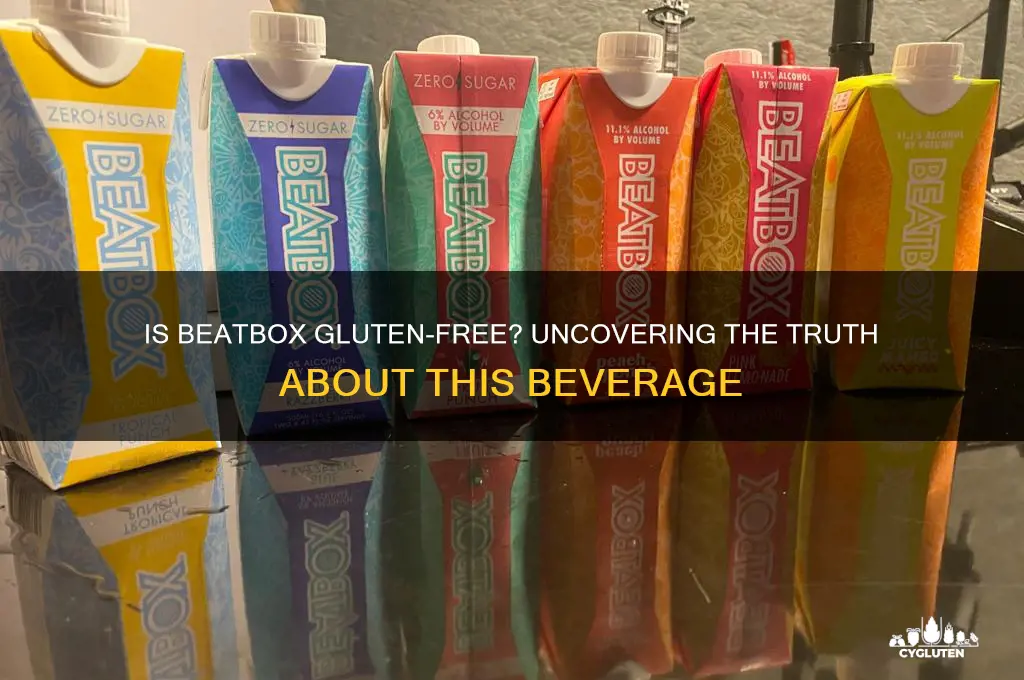 is beatbox gluten free