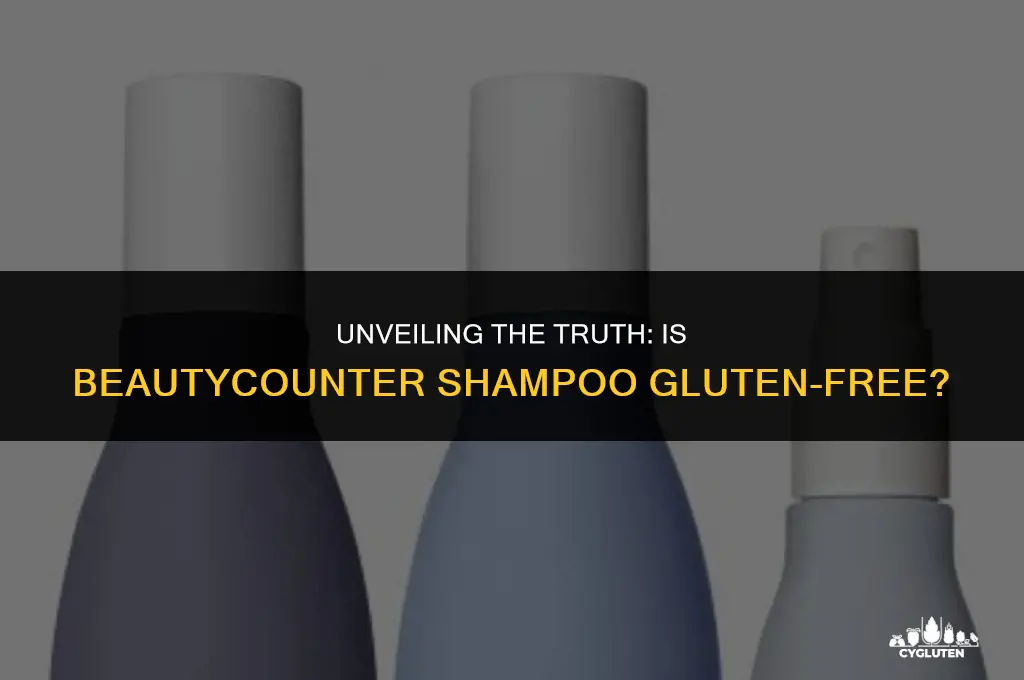 is beautycounter shampoo gluten free