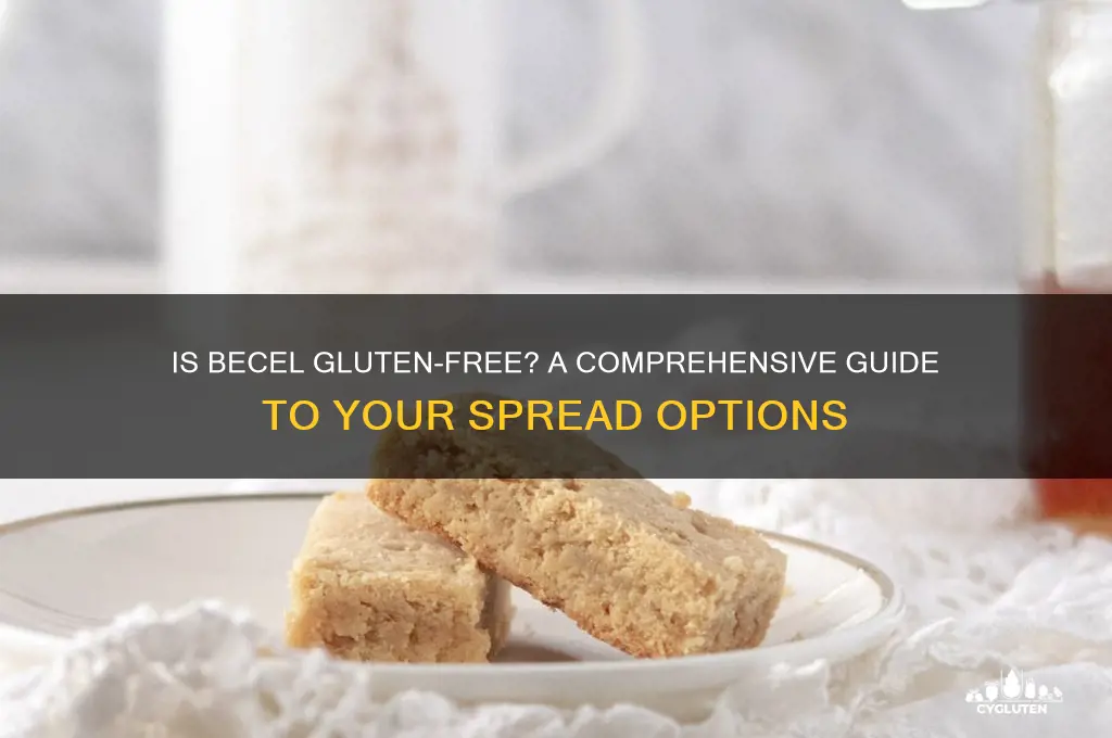 is becel gluten free